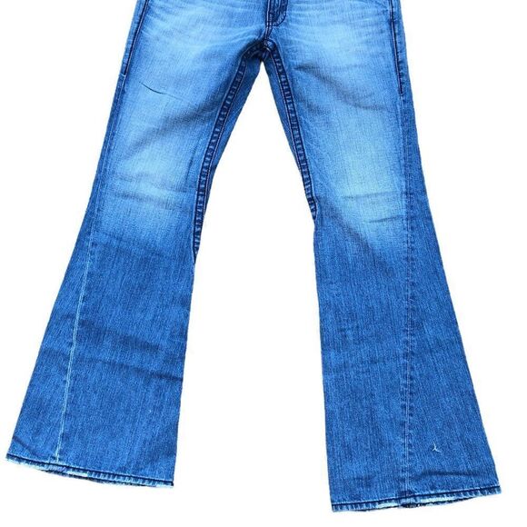 True Religion Jeans Size 34 RAINBOW JOEY Blue - Picture 4 of 11